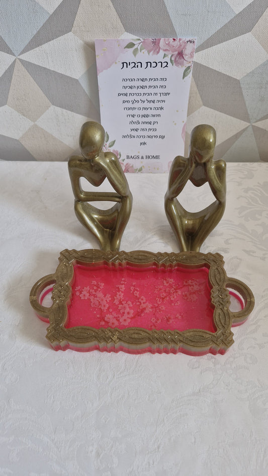 זוג פסלוני אהבה Golden Love Duo