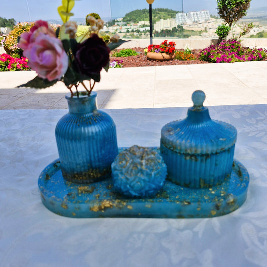 ארגונית נוי תכלת