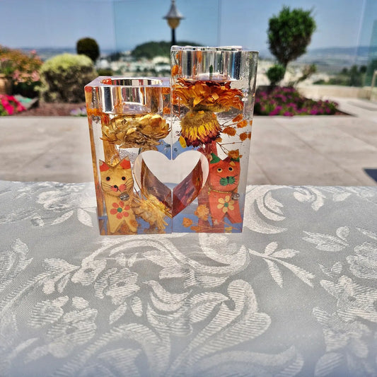 פמוטי אהבה חתולים