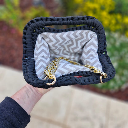 תיק קלאץ׳ שחור