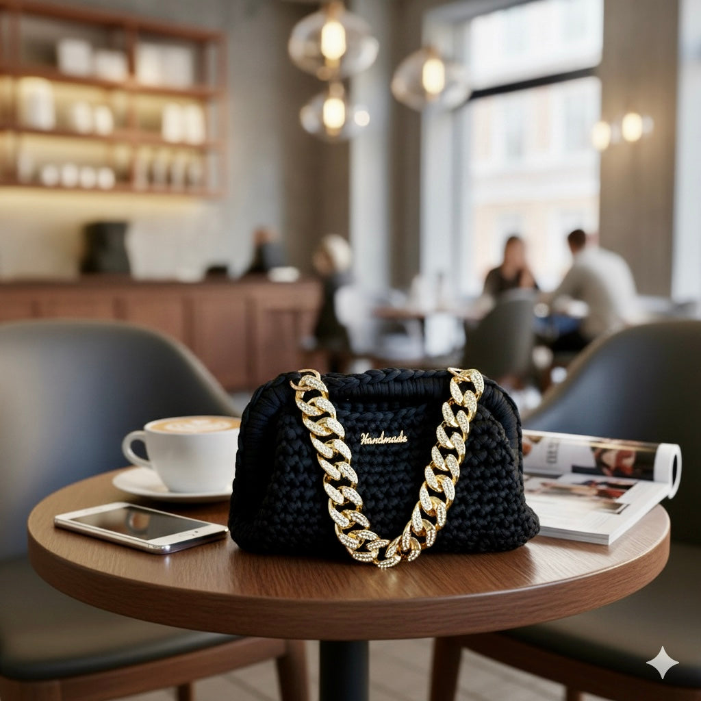 תיק קלאץ׳ שחור