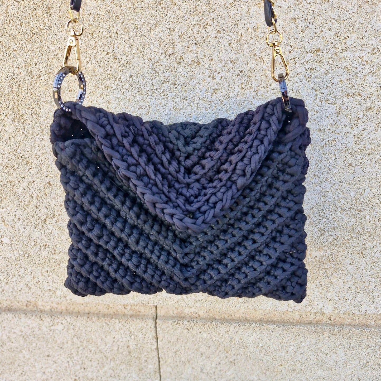 תיק מעטפה שחור