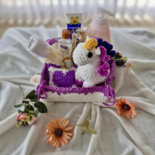 מארז לידה יוניקורן