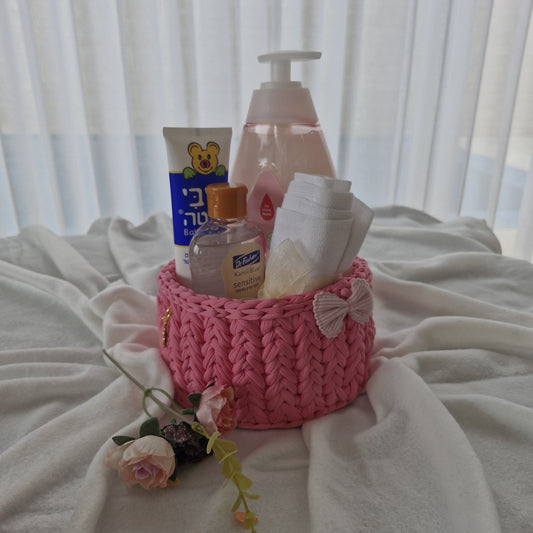 מארז לידה ורוד