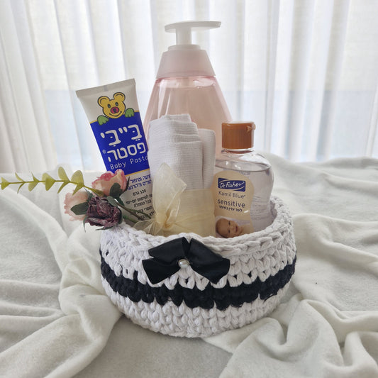 מארז לידה שחור לבן