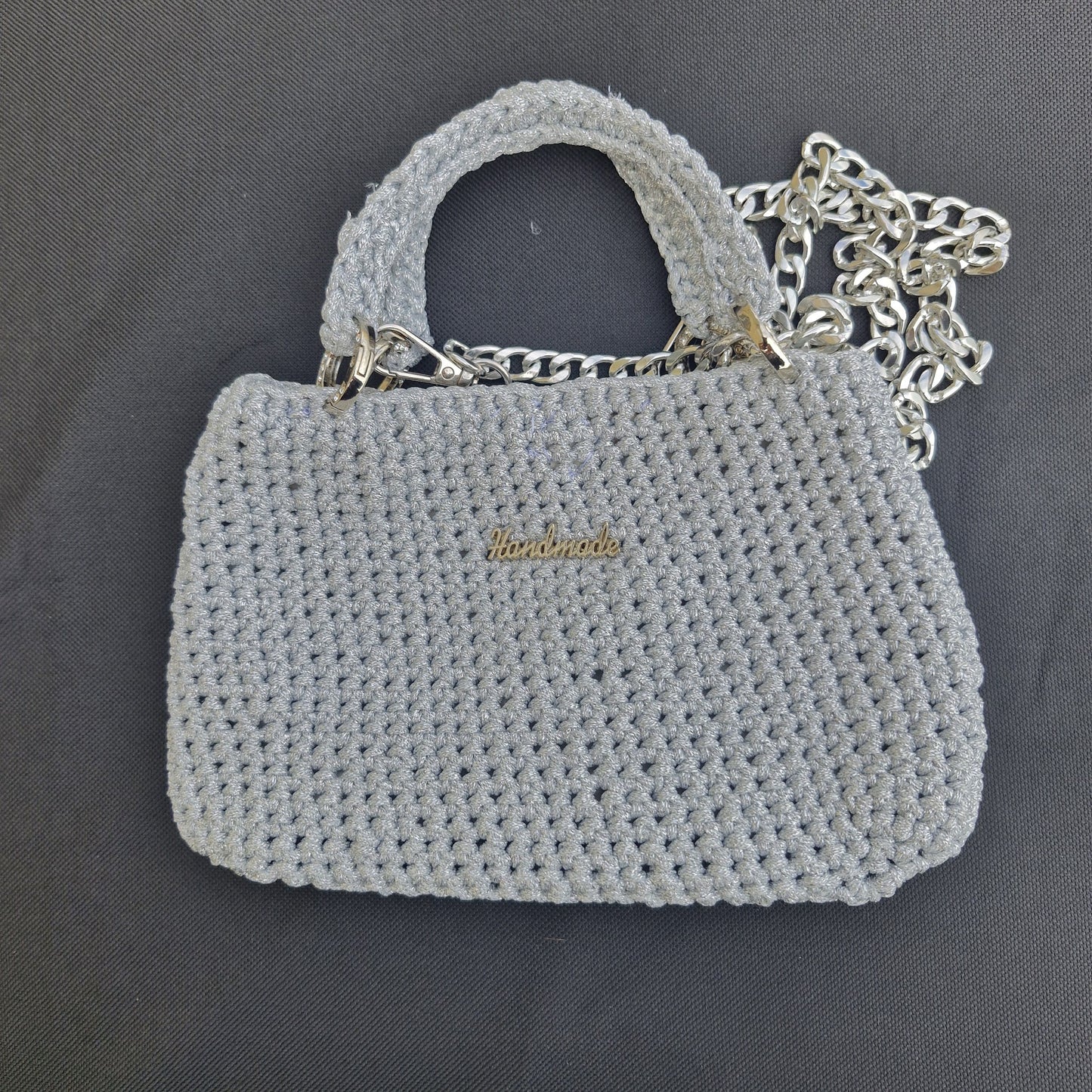 תיק ערב כסוף