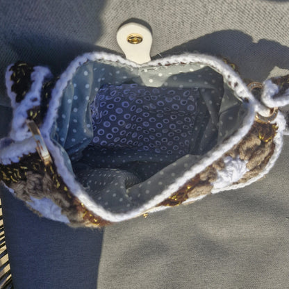 תיק סל אביבי בגווני אדמה