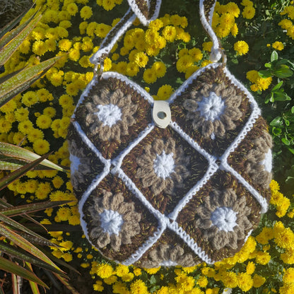 תיק סל אביבי בגווני אדמה