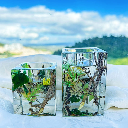 פמוטי יער בעיצוב טבעי