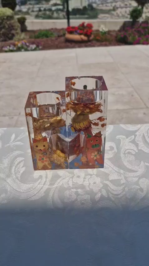 פמוטי אהבה חתולים