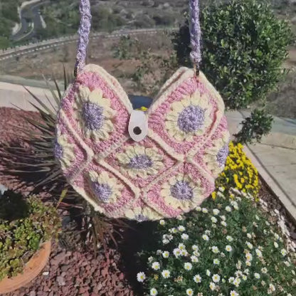 תיק סל אביבי בגווני גלידה